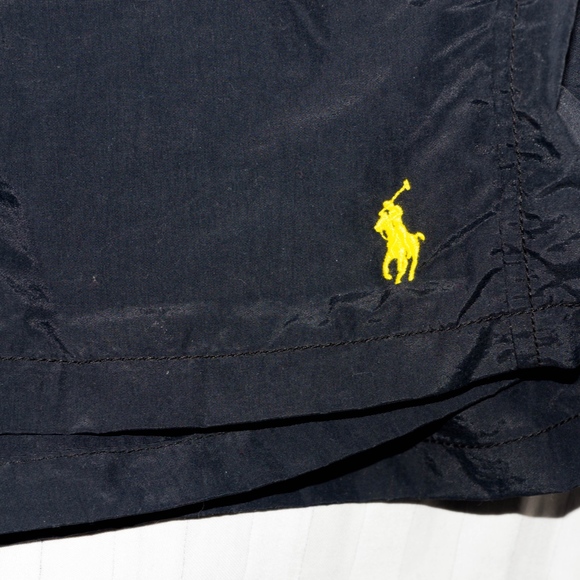 POLO Ralph Lauren. MENS BLACK LRG SWIM SHORT NWOT - Picture 3 of 6